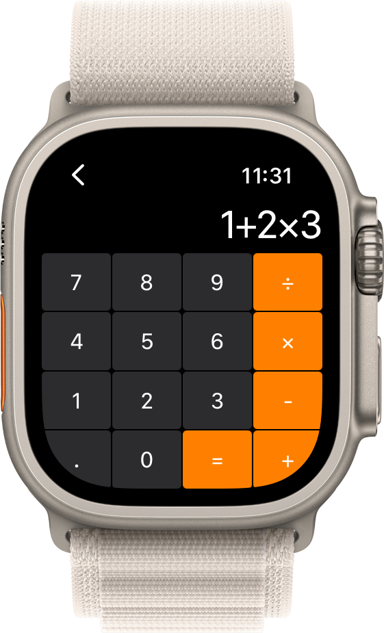 Calculi - Calculator on Apple Watch